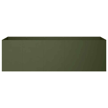 Vaso da giardino Verde Oliva 200 x 40 x 60 cm | homemem39