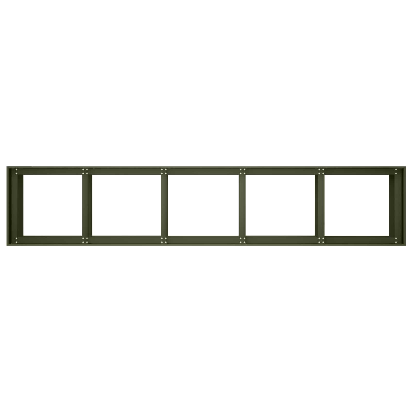 Vaso da giardino Verde Oliva 200 x 40 x 60 cm | homemem39