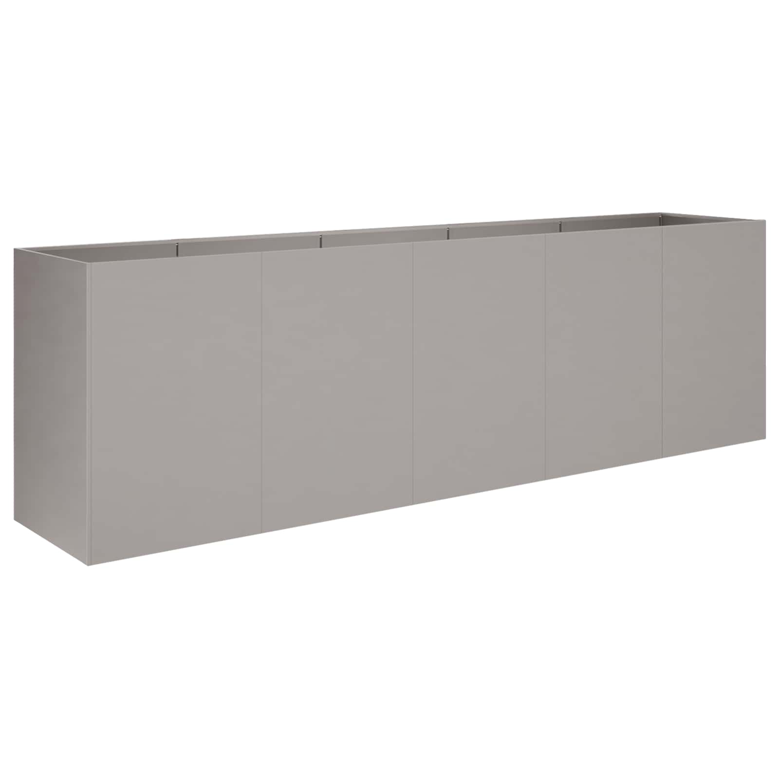 Vaso da giardino Ruggine 200 x 40 x 60 cm Acciaio Corten | homemem39