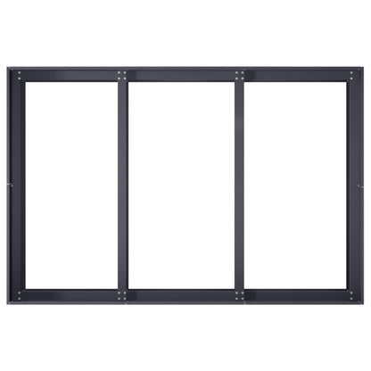 Vaso da giardino Antracite 120 x 80 x 60 cm | homemem39
