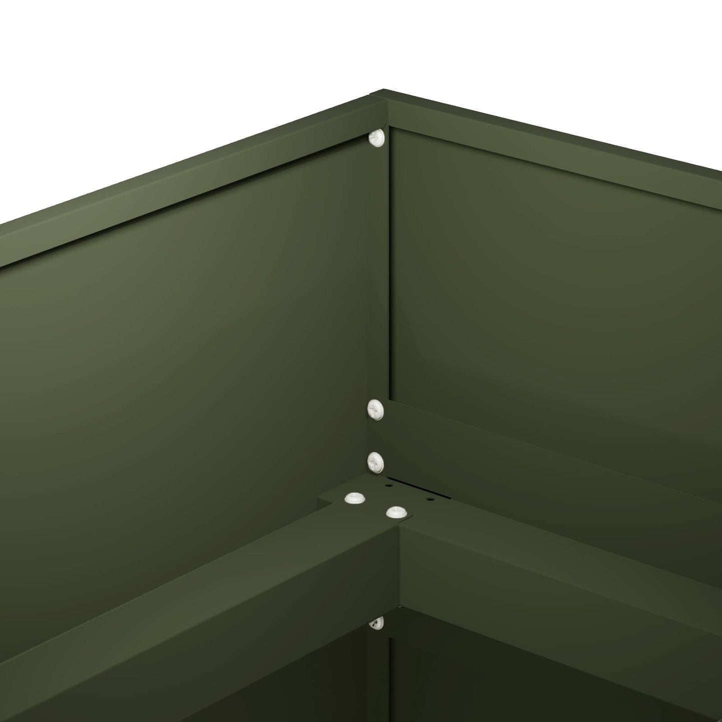 Vaso da giardino Verde Oliva 120 x 80 x 60 cm | homemem39