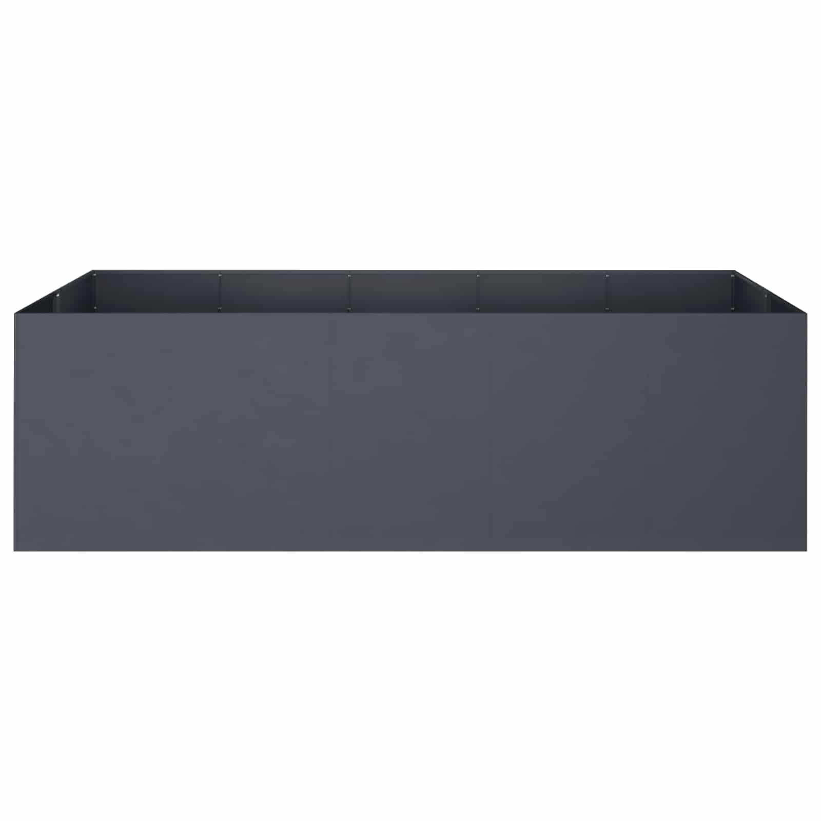 Vaso da giardino Antracite 200 x 80 x 60 cm | homemem39