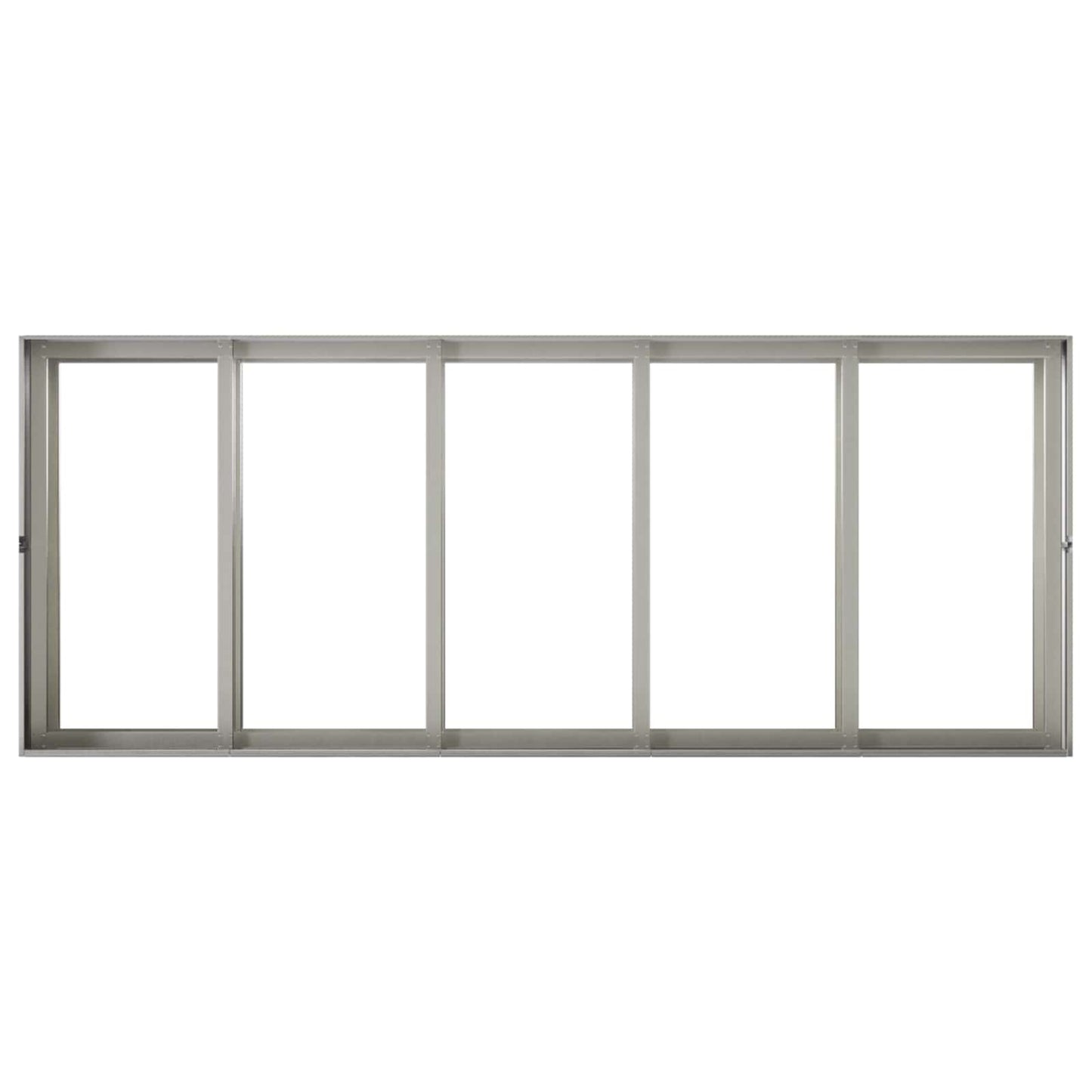 Vaso da giardino Argento 200 x 80 x 60 cm Acciaio Inox | homemem39