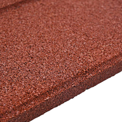 Pietra da Passo 6 pcs Rosso 40,5 x 40,5 x 2 cm Gomma