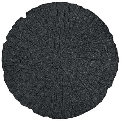 Pietra da Passo 6 pcs Nero Ø 45 x 1,8 cm Gomma