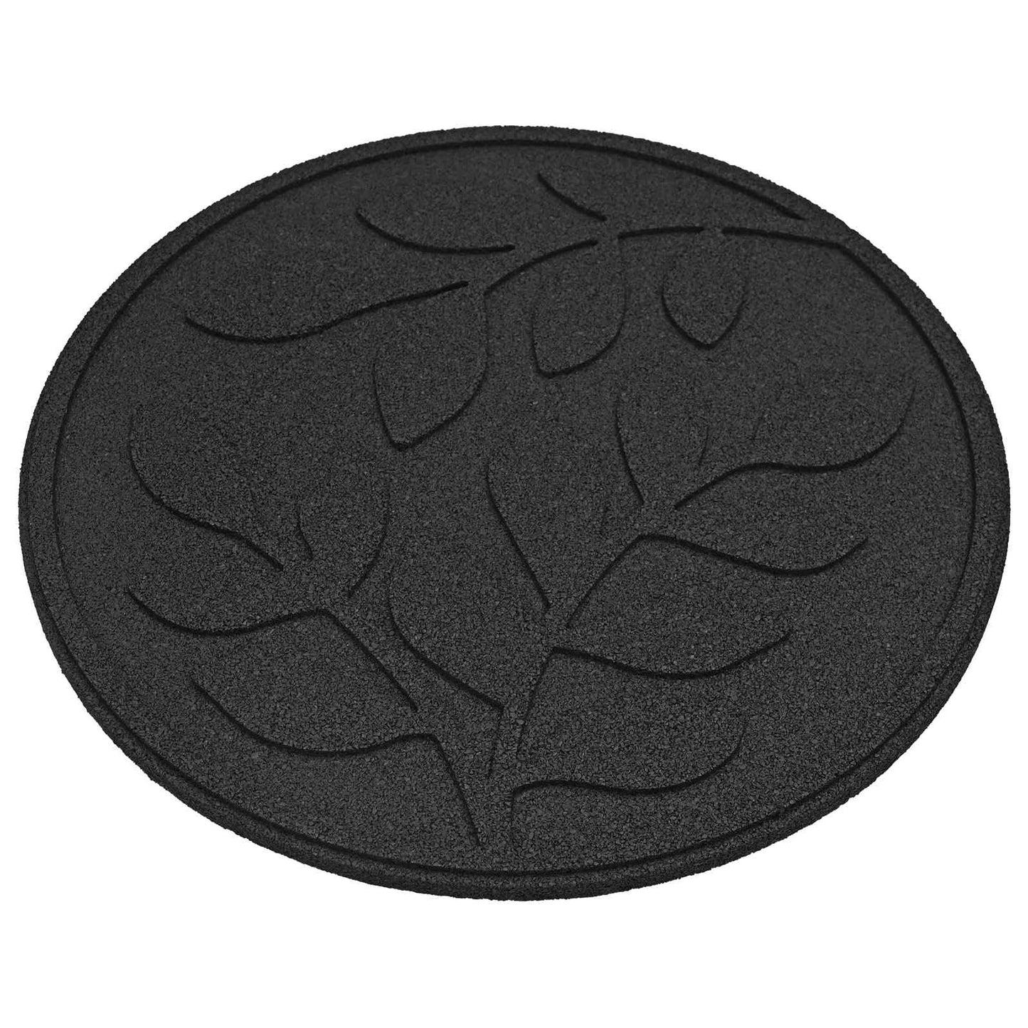 Pietra da Passo 6 pcs Nero Ø 44 x 2 cm Gomma | homemem39