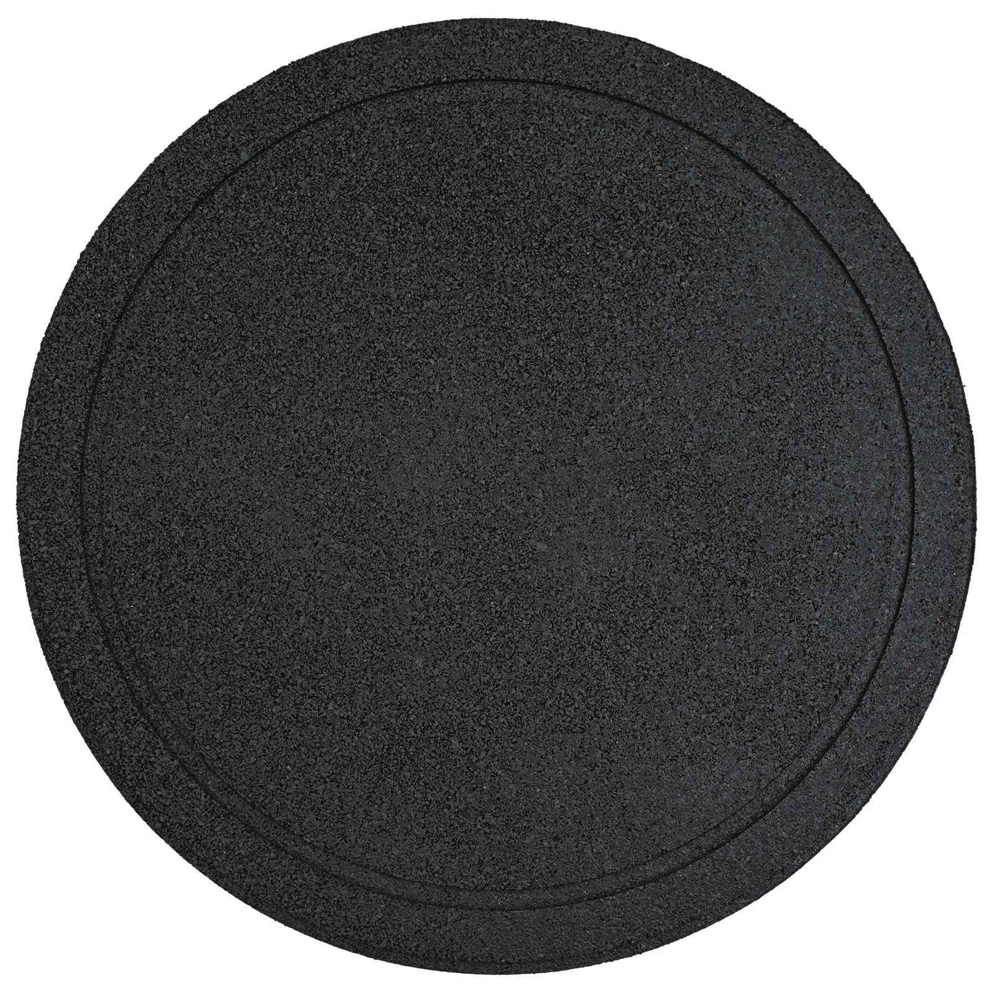 Pietra da Passo 6 pcs Nero Ø 44 x 2 cm Gomma