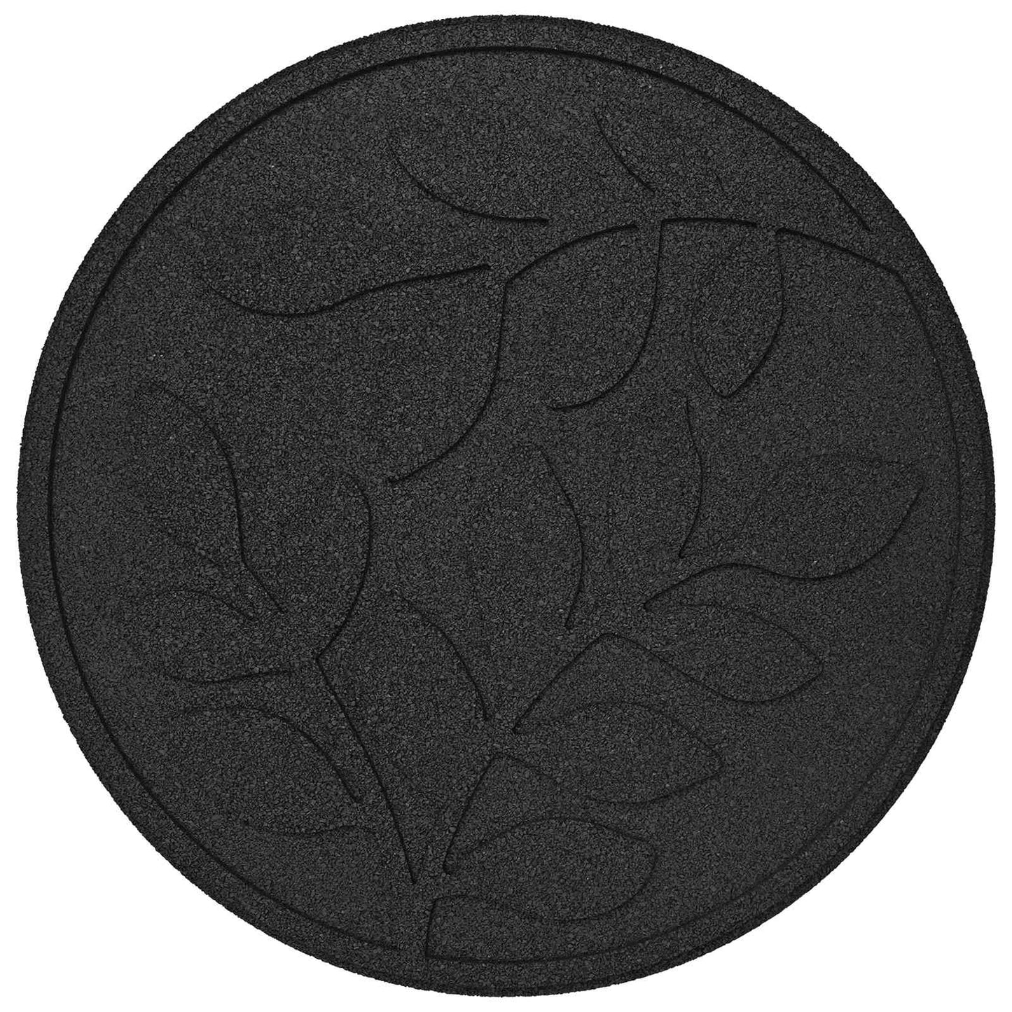 Pietra da Passo 6 pcs Nero Ø 44 x 2 cm Gomma