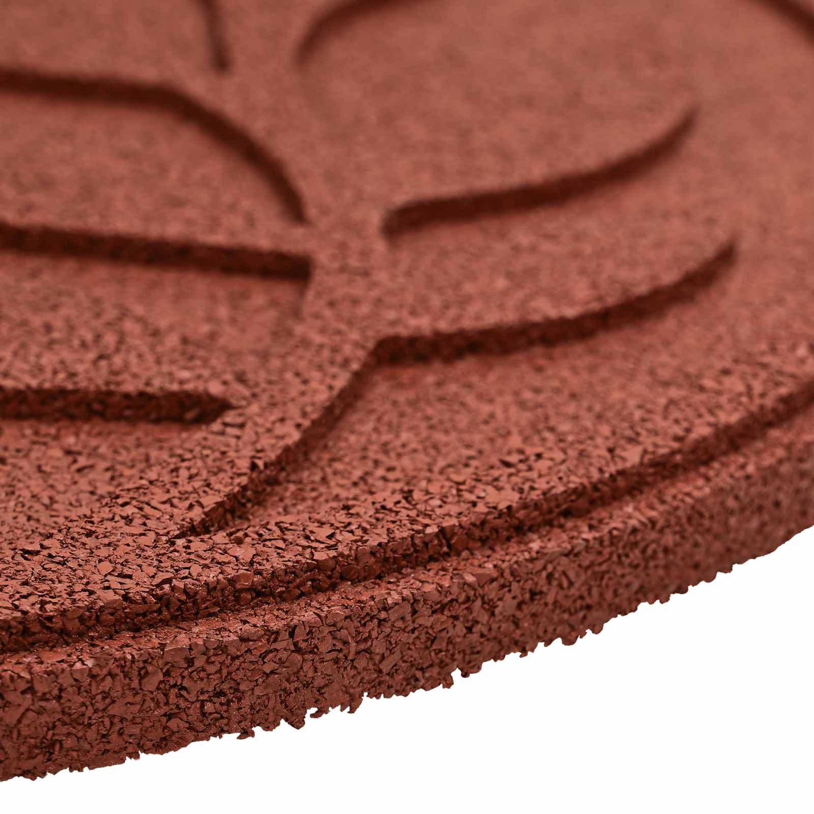 Pietra da Passo 6 pcs Rosso Ø 44 x 2 cm Gomma | homemem39