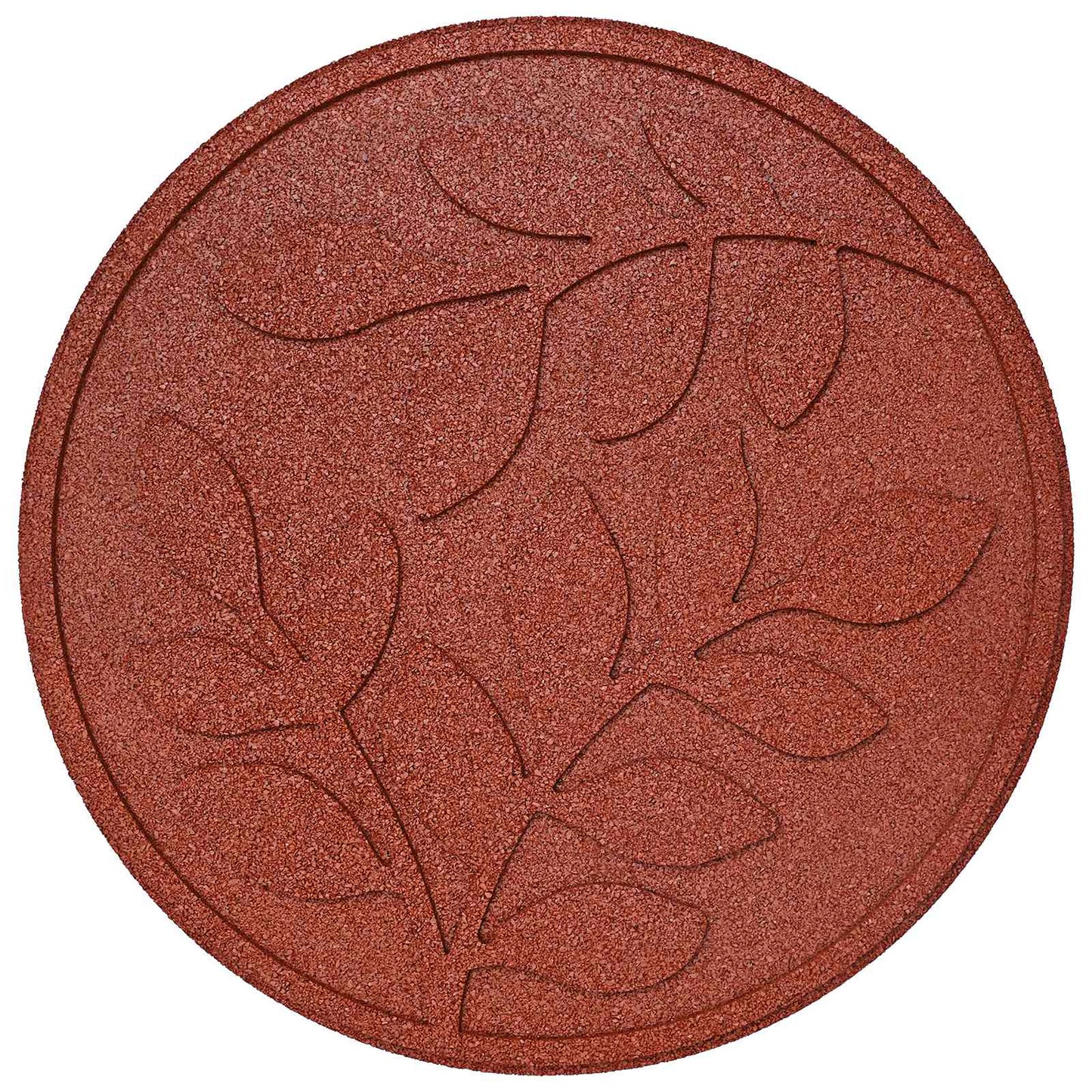 Pietra da Passo 6 pcs Rosso Ø 44 x 2 cm Gomma | homemem39
