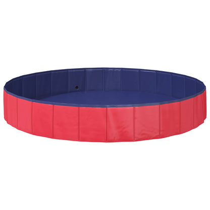 Piscina per Cani Rosso Ø200 x 30 cm PVC Spesso | homemem39