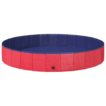 Piscina per Cani Rosso Ø200 x 30 cm PVC Spesso | homemem39
