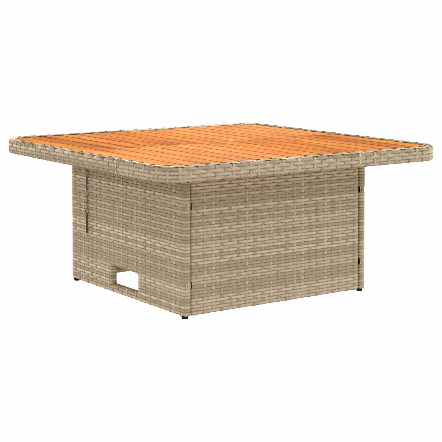 Set di Mobili con cuscino 7 pcs Beige e Crema Rattan in PE | homemem39