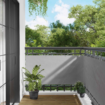 Schermo da balcone Grigio chiaro 75 x 200 cm