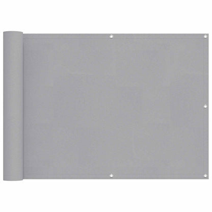 Schermo da balcone Grigio chiaro 75 x 200 cm | homemem39