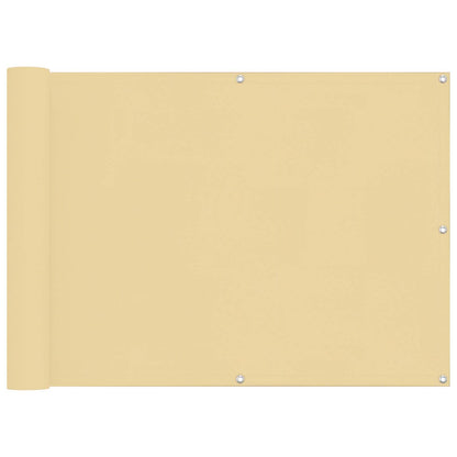 Schermo da balcone 75 x 200 cm Oxford alu rivestito in PU | homemem39