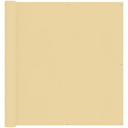 Schermo da balcone Sabbia 110 x 800 cm Tessuto Oxford | homemem39
