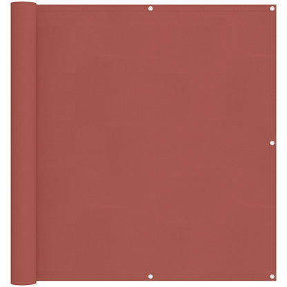 Schermo da balcone 120 x 200 cm Oxford alu rivestito in PU