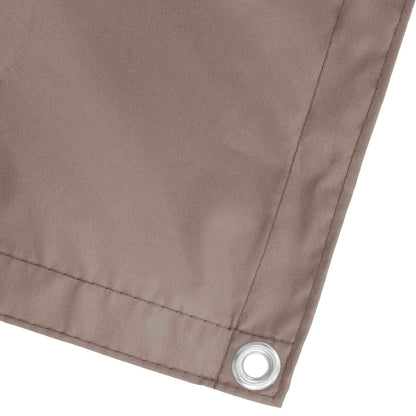 Schermo da balcone 120 x 200 cm Oxford alu rivestito in PU