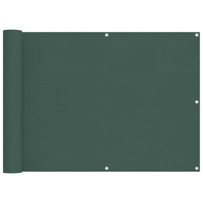 Schermo da balcone 75 x 200 cm Oxford alu rivestito in PU