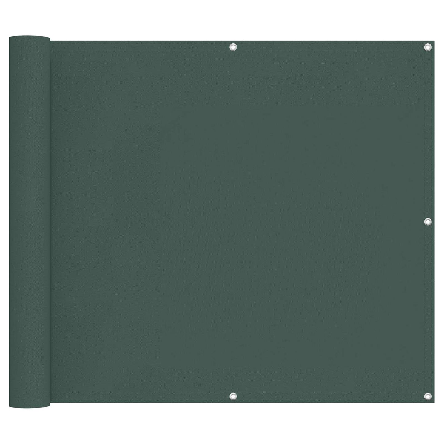 Schermo da balcone Verde Scuro 100 x 300 cm Tessuto Oxford | homemem39
