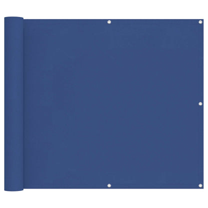 Schermo da balcone Blu 90 x 200 cm Tessuto Oxford