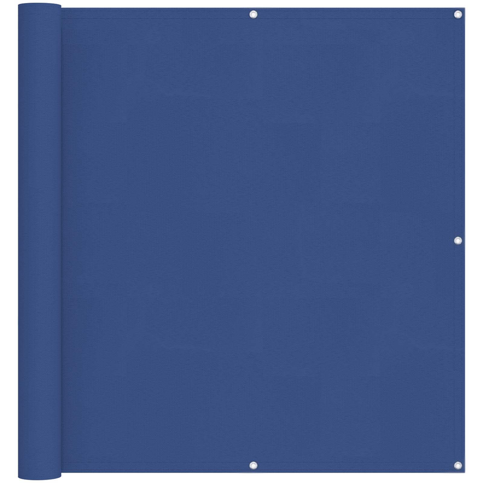 Schermo da balcone Blu 110 x 400 cm Tessuto Oxford | homemem39