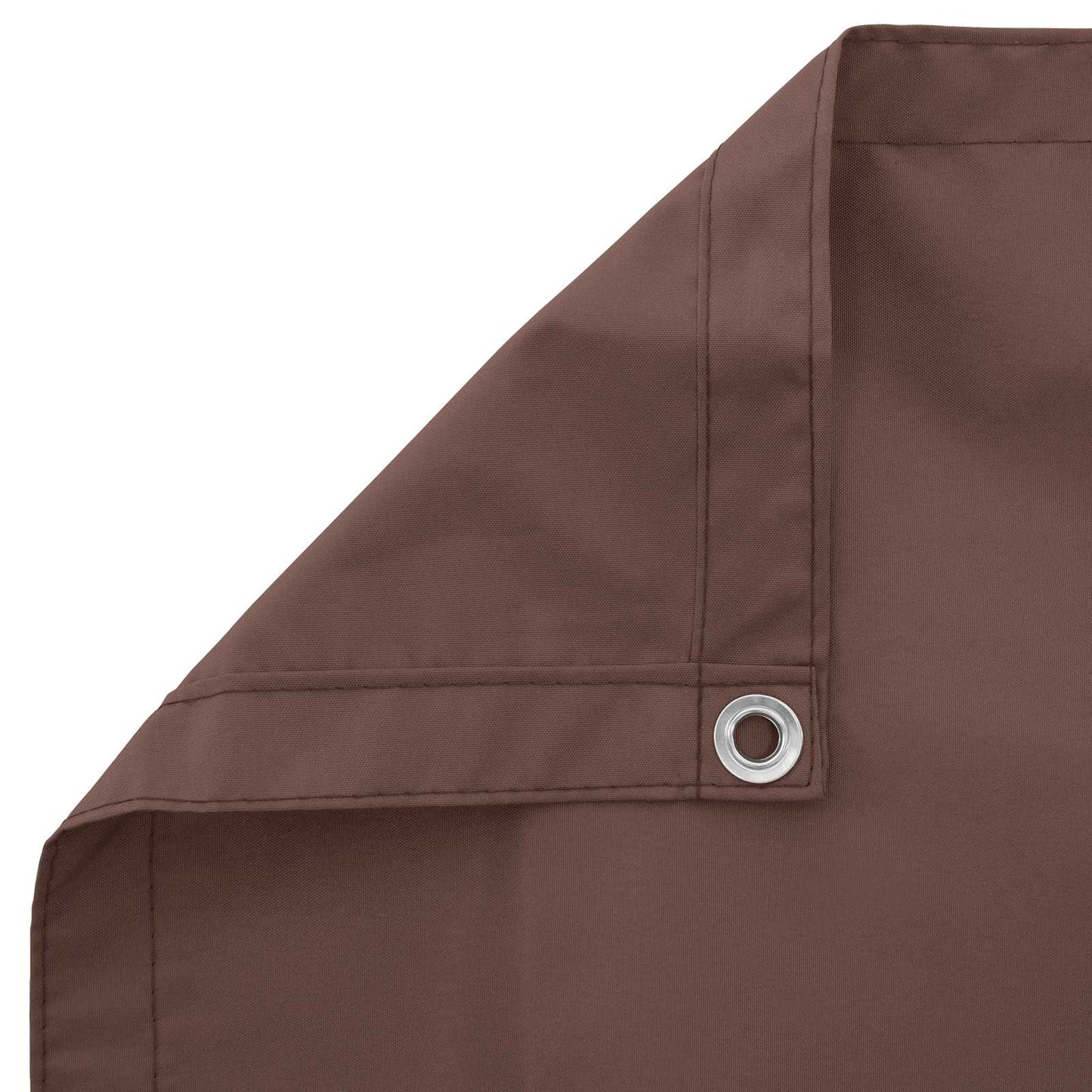 Schermo da balcone Marrone 100 x 400 cm Tessuto Oxford | homemem39