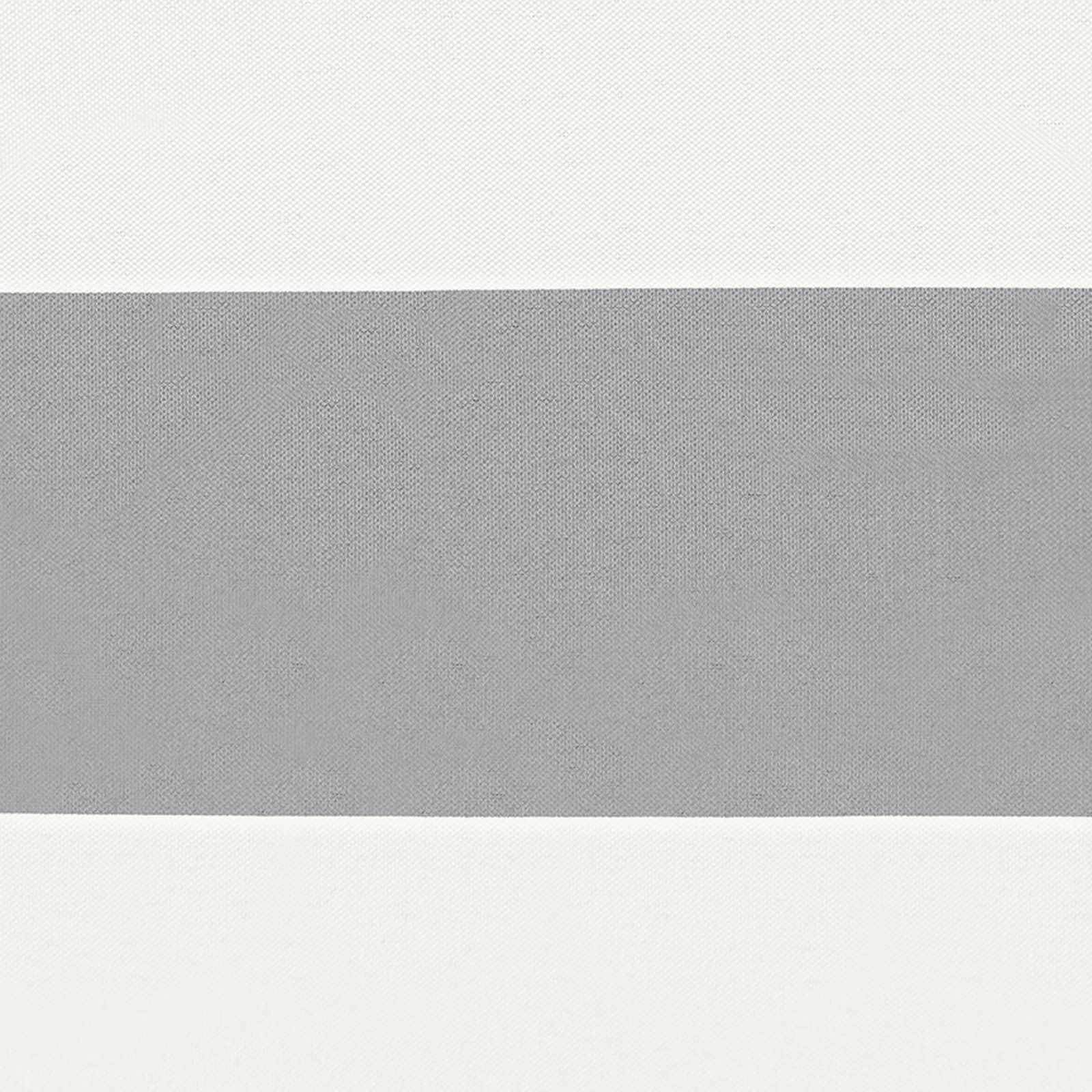 Schermo da balcone Grigio chiaro e bianco 100 x 1000 cm | homemem39