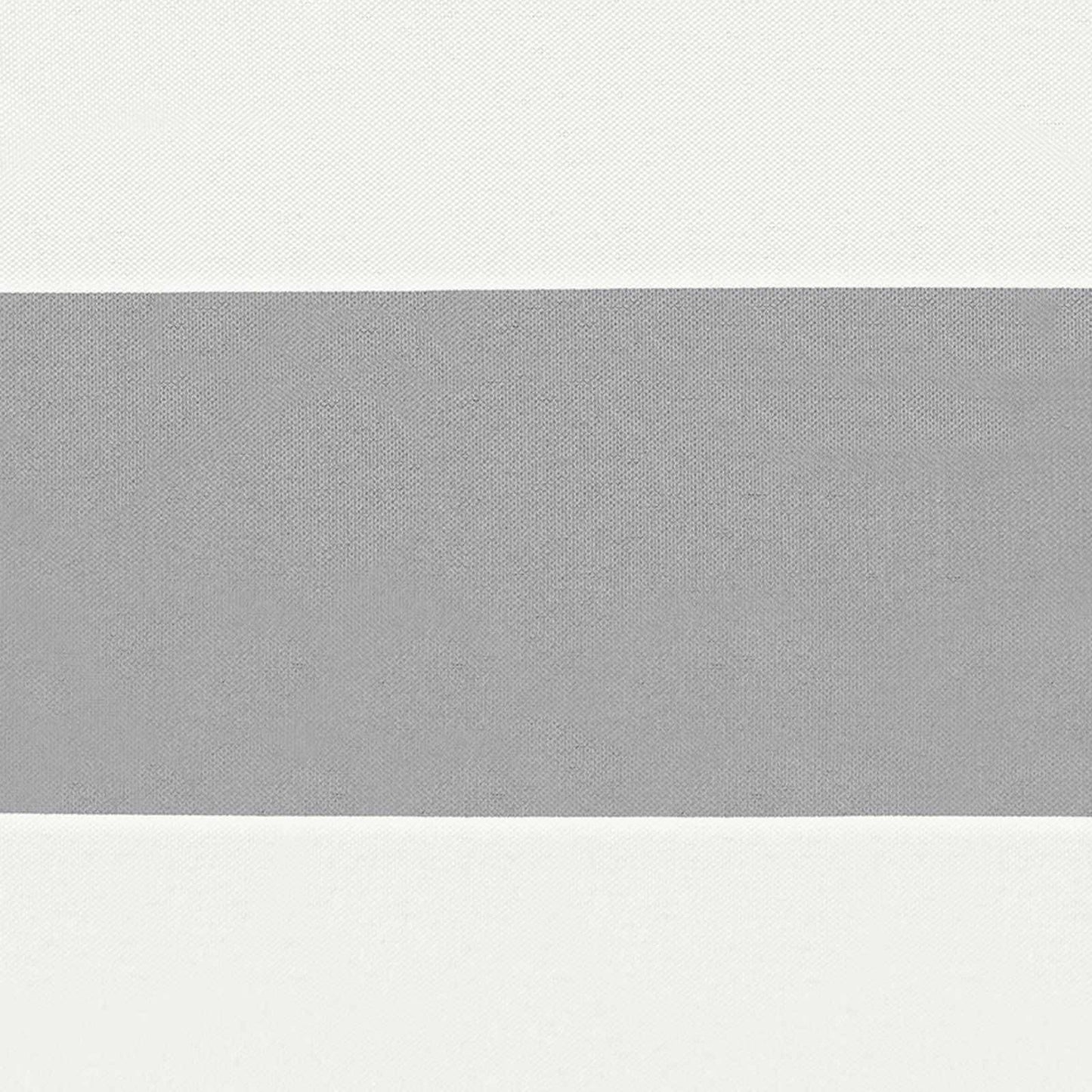 Schermo da balcone Grigio chiaro e bianco 110 x 400 cm | homemem39