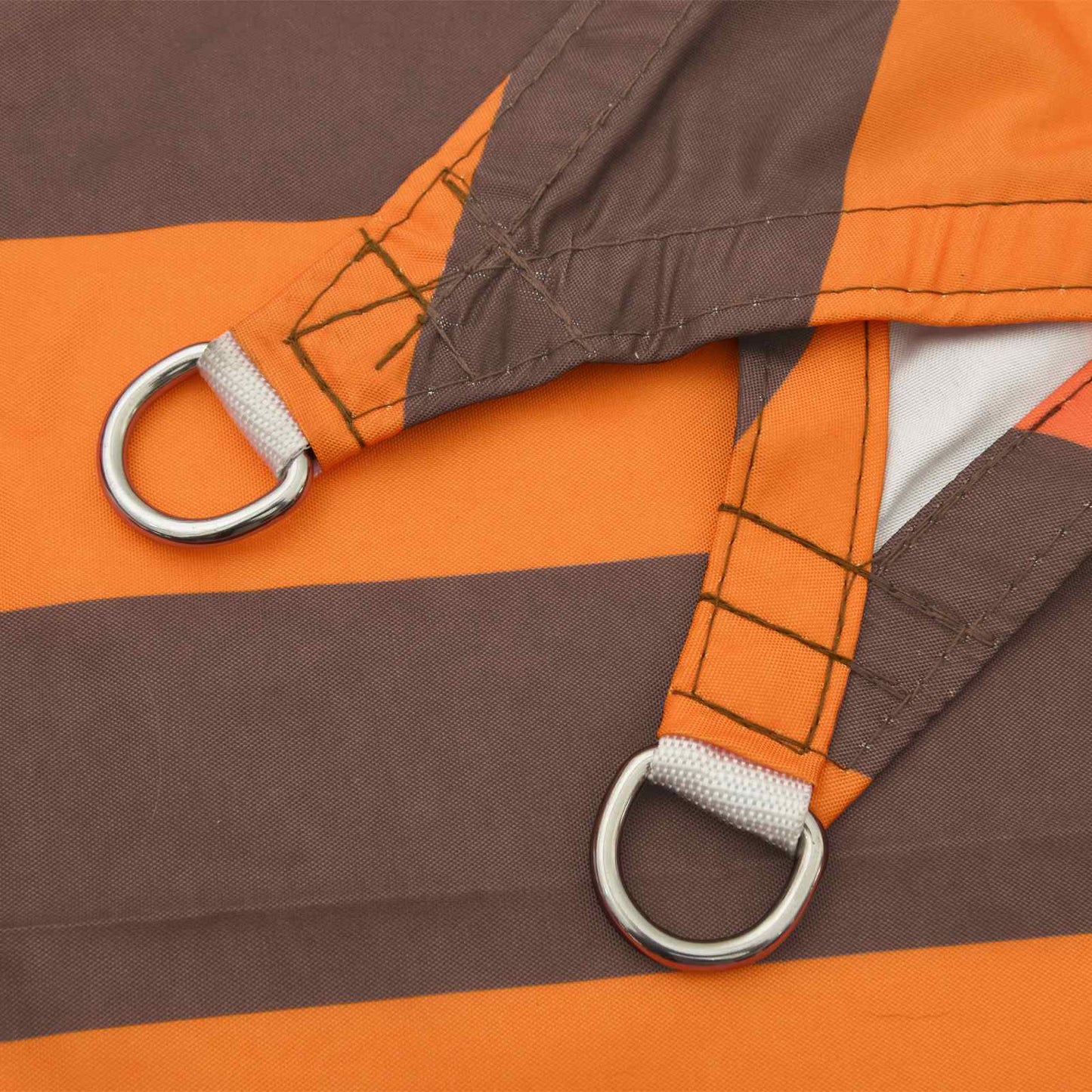 Vela da ombra solare Arancione e Marrone 4 x 4 m | homemem39