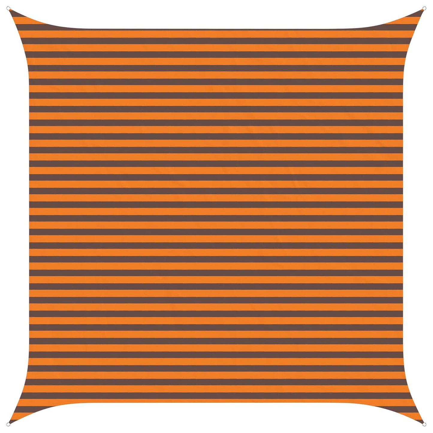 Vela da ombra solare Arancione e Marrone 4 x 4 m | homemem39