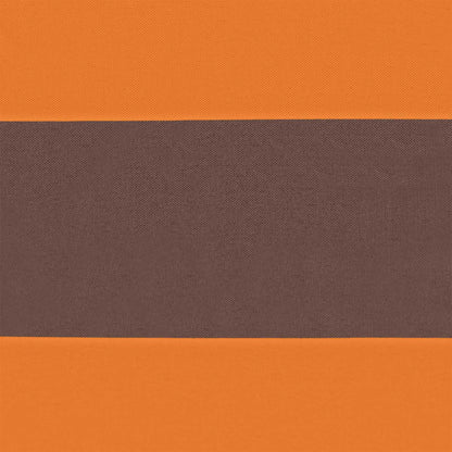 Vela da ombra solare Arancione e Marrone 6 x 6 m