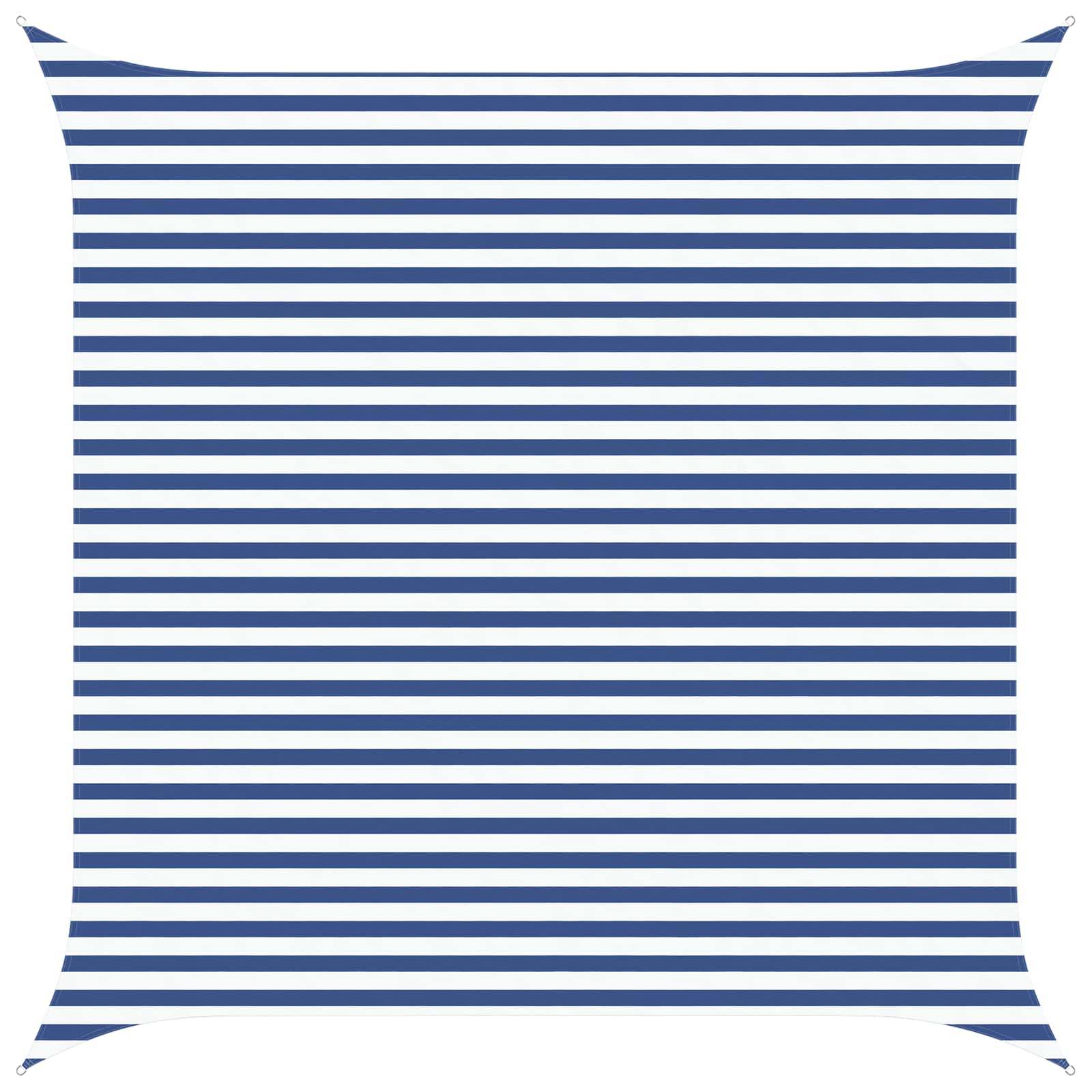 Vela da ombra solare Blu e Bianco 4 x 4 m | homemem39