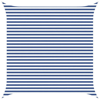 Vela da ombra solare Blu e Bianco 4 x 4 m | homemem39