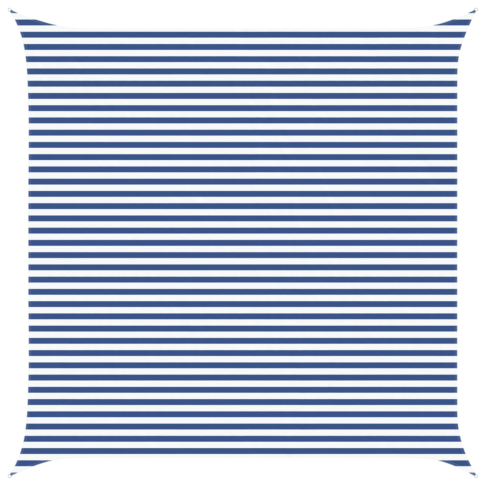 Vela da ombra solare Blu e Bianco 5 x 5 m | homemem39