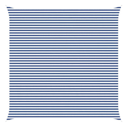 Vela da ombra solare Blu e Bianco 6 x 6 m | homemem39