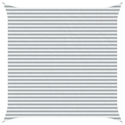 Vela da ombra solare Grigio chiaro e bianco 4,5 x 4,5 m | homemem39