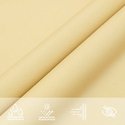 Vela da ombra solare Sabbia 6 x 2 m 100% Poliestere Oxford | homemem39