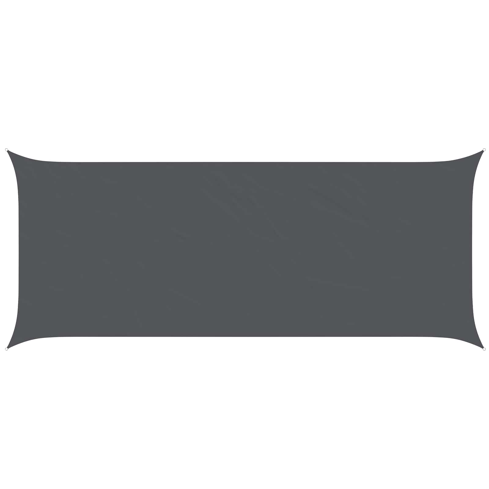 Vela da ombra solare Antracite 6 x 2,5 m 100% Poliestere Oxford | homemem39