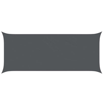 Vela da ombra solare Antracite 6 x 2,5 m 100% Poliestere Oxford | homemem39
