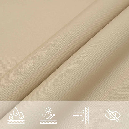 Vela da ombra solare 6 x 2 m Oxford rivestito in PU | homemem39
