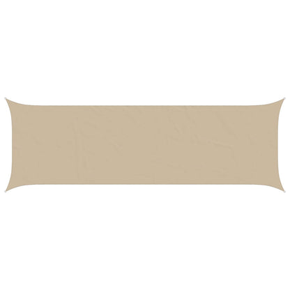 Vela da ombra solare 6 x 2 m Oxford rivestito in PU