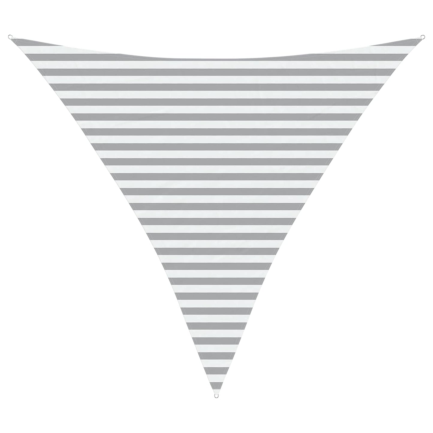 Vela da ombra solare Grigio chiaro e bianco 3,6 x 3,6 x 3,6 m | homemem39