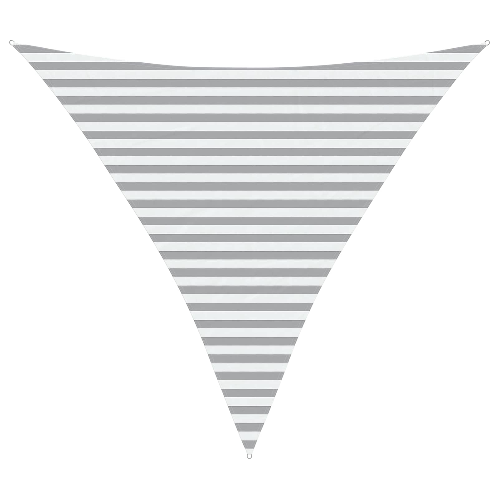 Vela da ombra solare Grigio chiaro e bianco 3,6 x 3,6 x 3,6 m | homemem39