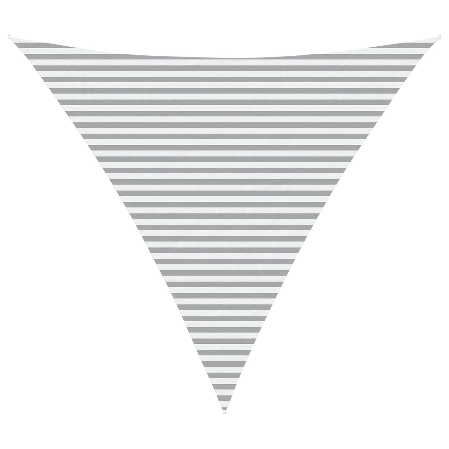 Vela da ombra solare Grigio chiaro e bianco 5 x 5 x 5 m