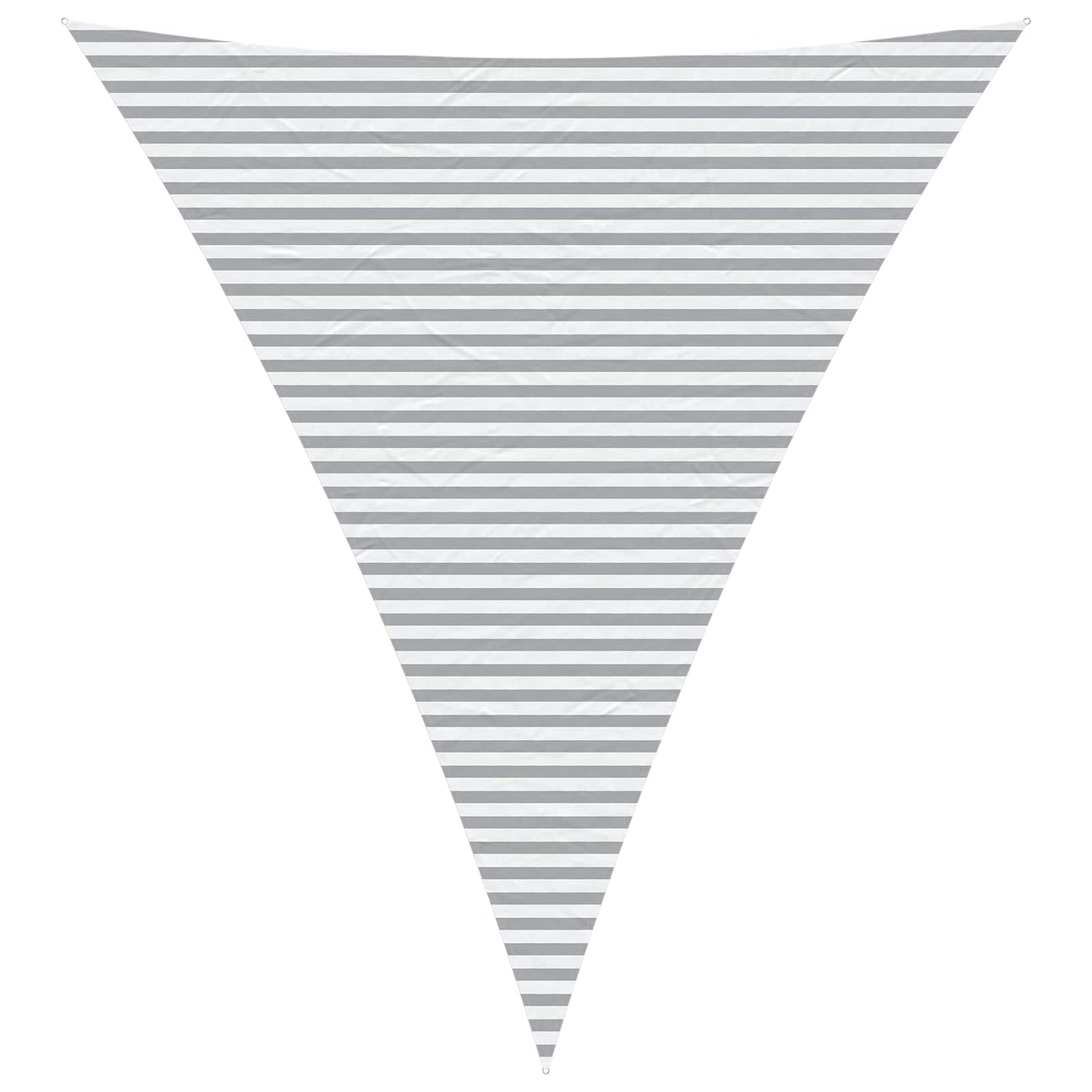 Vela da ombra solare Grigio chiaro e bianco 5 x 6 x 6 m