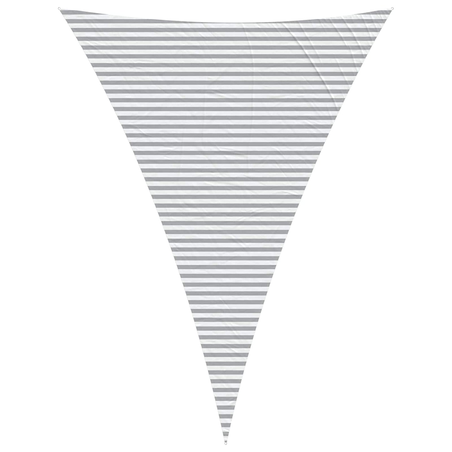 Vela da ombra solare Grigio chiaro e bianco 5 x 7 x 7 m