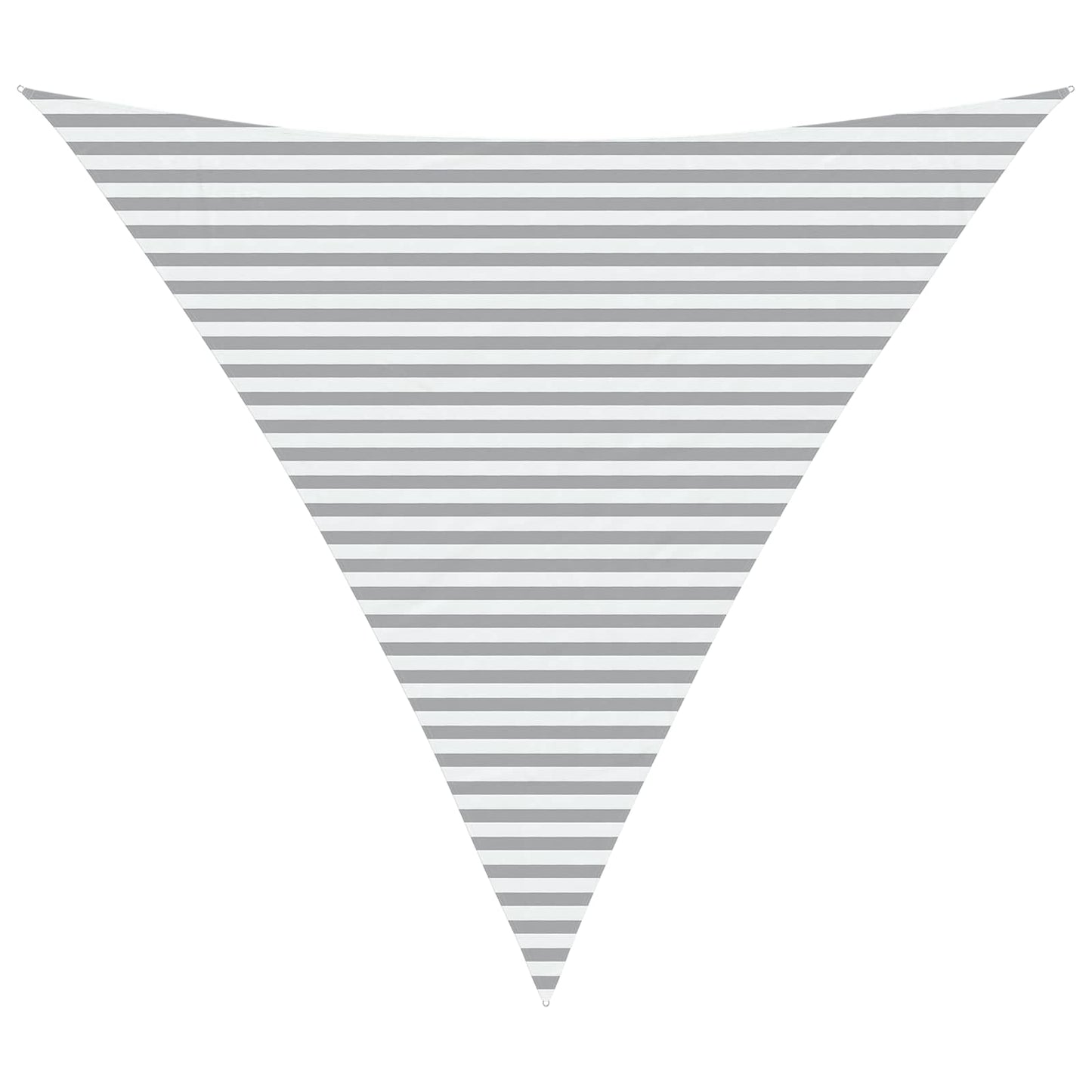 Vela da ombra solare Grigio chiaro e bianco 6 x 6 x 6 m | homemem39