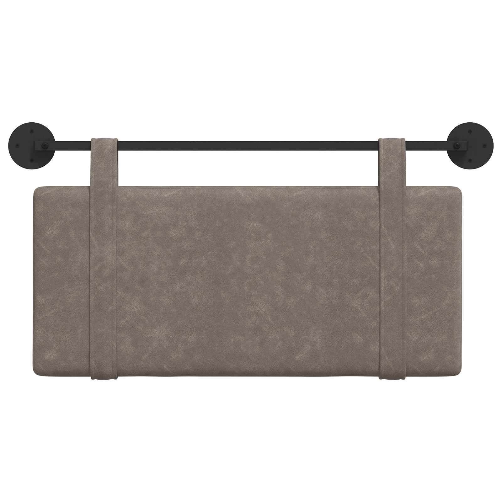 Testiera sospesa Grigio PU Antico | homemem39